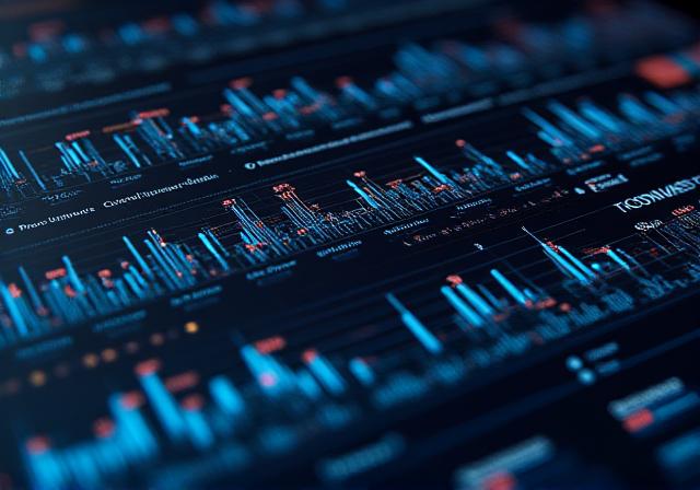 Technical performance graph showing AI learning curve