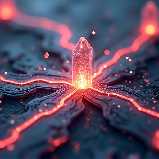 High tech visualization of player retention pathways and data nodes