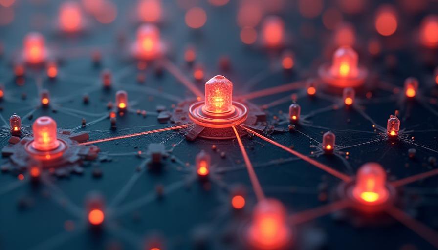 Abstract visualization of utility AI prioritizing multiple data points